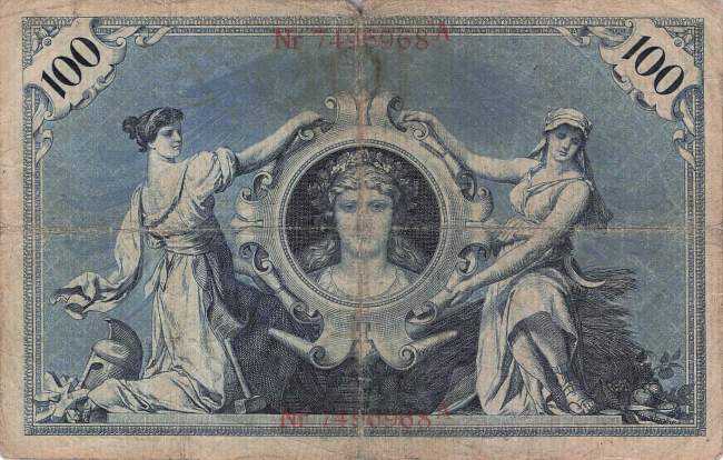 100 Mark 1907 ro.30 Z/A